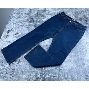 Levi Strauss and CO 515 Women 36x30 Blue Bootcut Jeans 100% Cotton Rigid Western